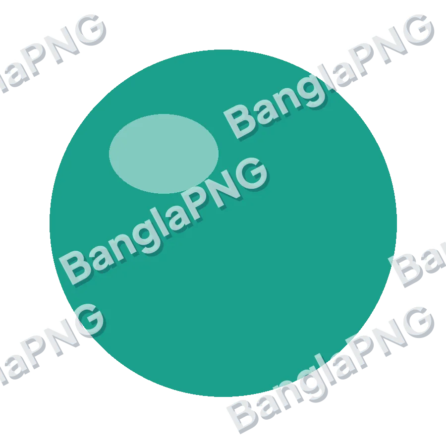 Teal Circle transparent PNG