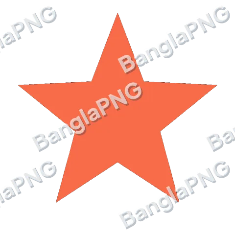 Coral Star transparent PNG