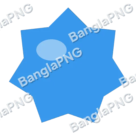 Sky Blob Shape transparent PNG