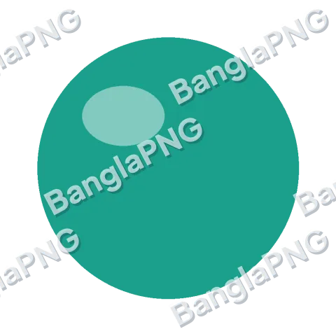 Teal Circle transparent PNG