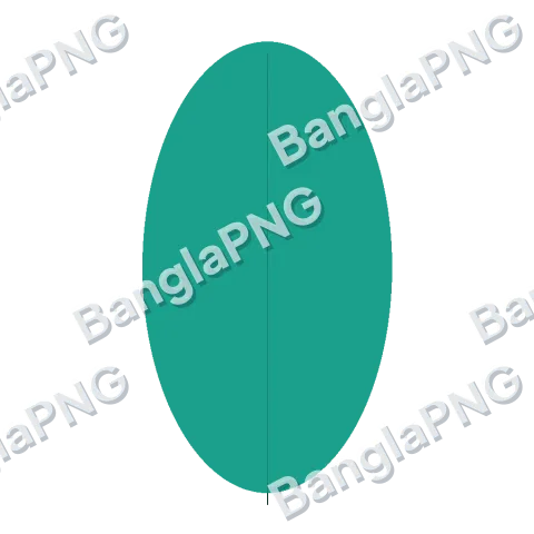 Teal Leaf transparent PNG